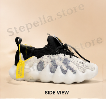 Give little feet the perfect combination of comfort, flexibility, and playful style with these modern kids' sneakers from Stepella.store.